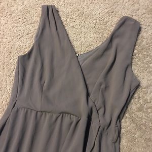 Flirty Gray Dress